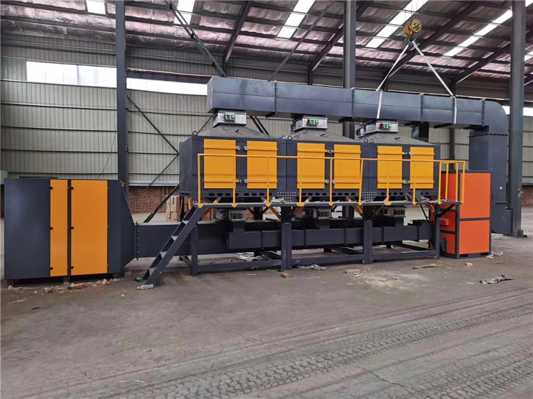 鑄造廠澆鑄區(qū)催化燃燒